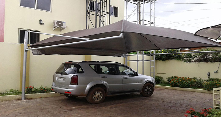انواع متریال سقف پارکینگ