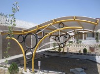 تصاویر سایبان حیاط