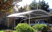 سایبان حیاط منزل