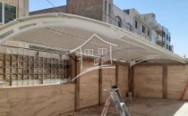 سایبان ماشین بدون پایه